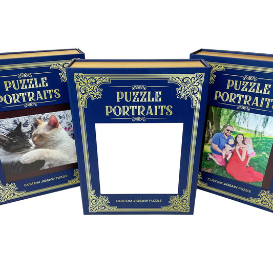 **ONLINE EXCLUSIVE** Custom 500 pc Puzzle Package - Photo on Box - Free Economy Shipping