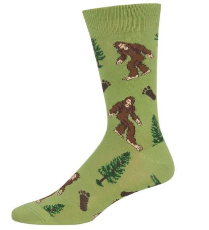 Socksmith Bigfoot Cotton Crew Moss Mens