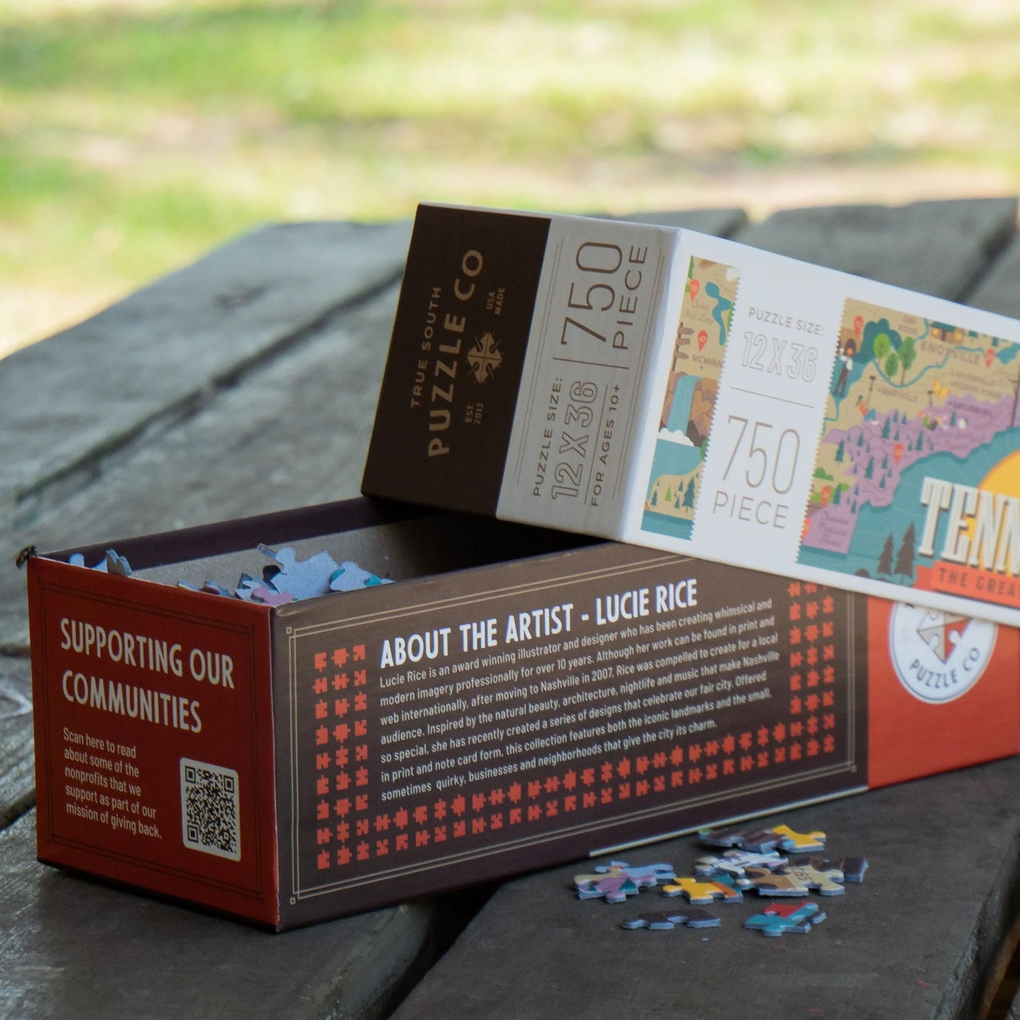 TN State Parks Puzzle by True South