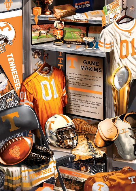 Tennessee Volunteers - Locker Room 500 Piece Puzzle