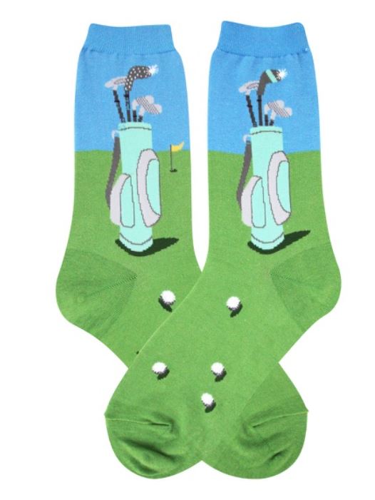 Foot Traffic Golf Bag Socks Womens