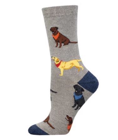 Socksmith Loving Labradors Bamboo Socks Womens