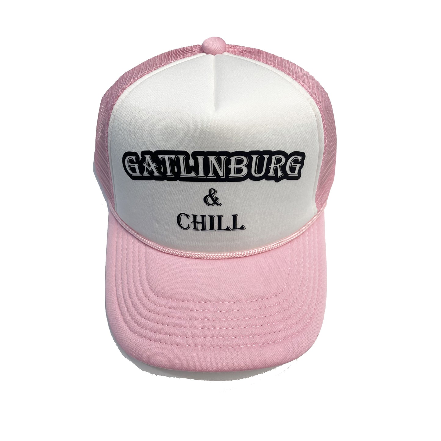 Pink Gatlinburg & Chill Trucker Hat