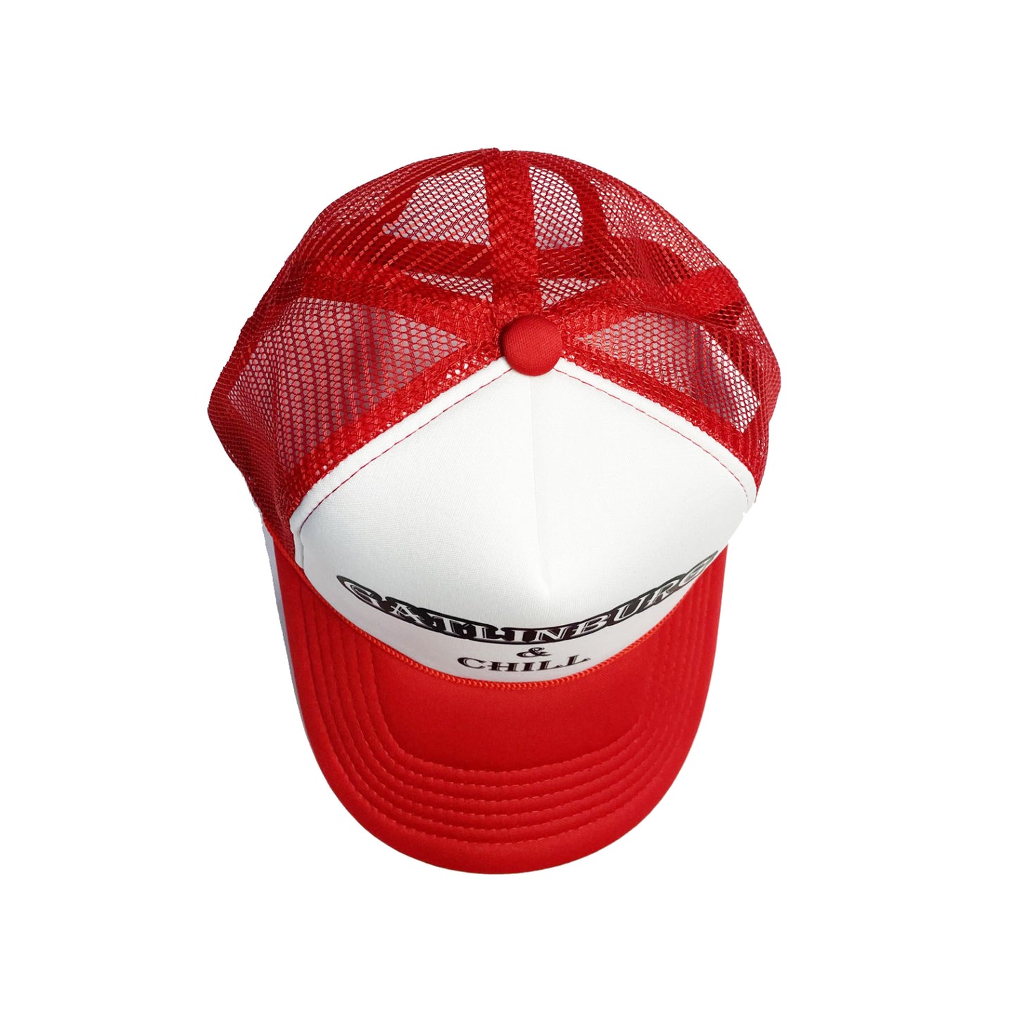 Red Gatlinburg & Chill Trucker Hat